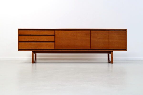 Long Teak Sideboard by White & Newton UK, 1960s.