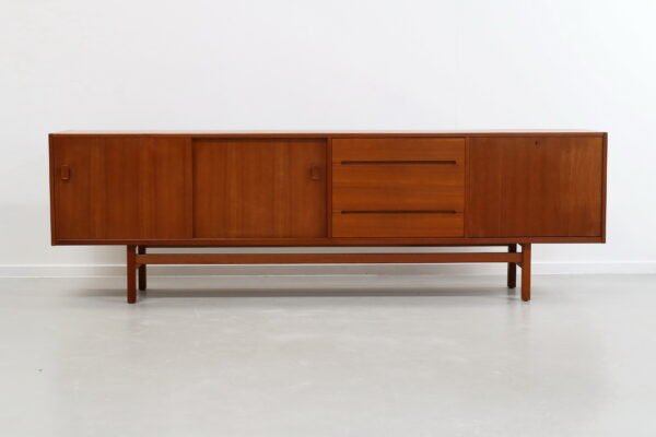 XXL 253cm Nils Jonsson Sideboard for Troeds Sweden. Mid Century.