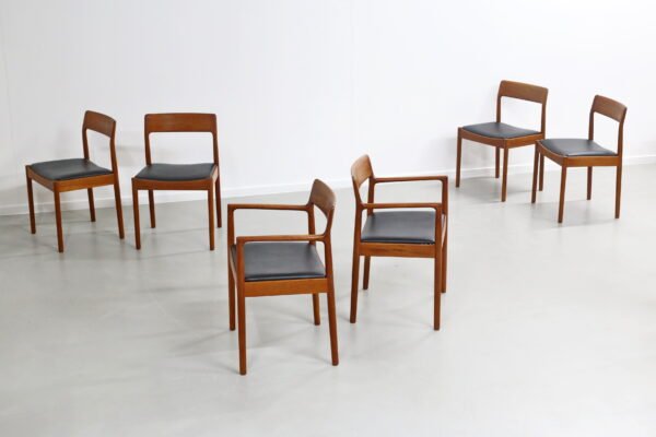 Johannes Norgaard For Norgaards Mobelfabrik Dining Chairs.